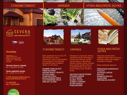 severa s.r.o., stavební firma