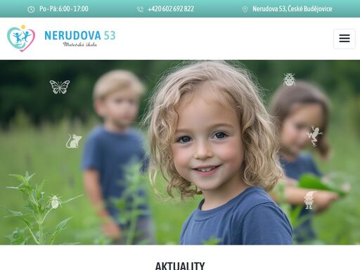 mateřská škola nerudova 53, české budějovice.
