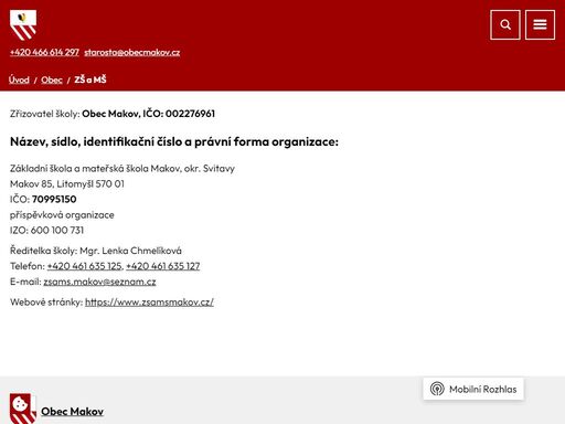 naše obec se rozkládá na úpatí českomoravské vrchoviny 10 km západně od litomyšle. leží v nadmořské výšce 430.