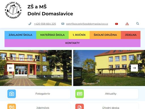 základní škola a mateřská škola dolní domaslavice