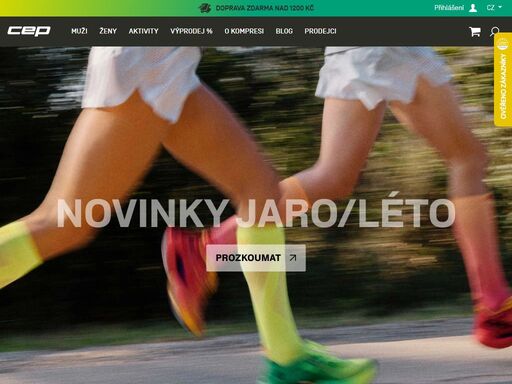 cep inteligentní kompresní výrobky pro sport - podkolenky, návleky, ponožky a sportovní oblečení. produkty cep jsou ze špičkových materiálů nejvyšší kvality.