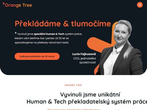 překládáme & tlumočíme. z citu pro jazyk a technických nástrojů umíme vymačkat maximum. výsledkem je 100% překlad.