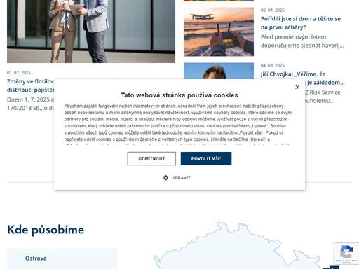 jsme rodinná firma, nabízející širokou škálu pojišťovacích služeb pro firmy i jednotlivce.