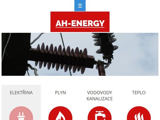 distribuce a dodávka elektrické energie společností ah-energy