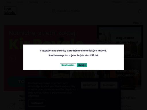 fine labels s.r.o.. přinášíme vám fascinující příběhy originálních nápojů.