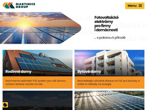 nabízíme vám v oblasti fotovoltaiky a tepelných čerpadel kompletní servis od návrhu, projektu až po montáž a servis.