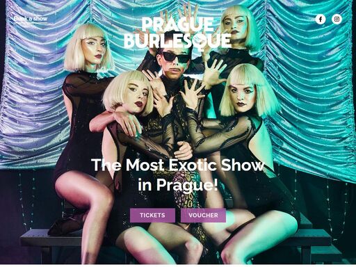 the most exotic show in prague! overwhelming costumes, fantastic music and incredible light designs will make your experience unforgettable. don’t mess with the law of the tease!