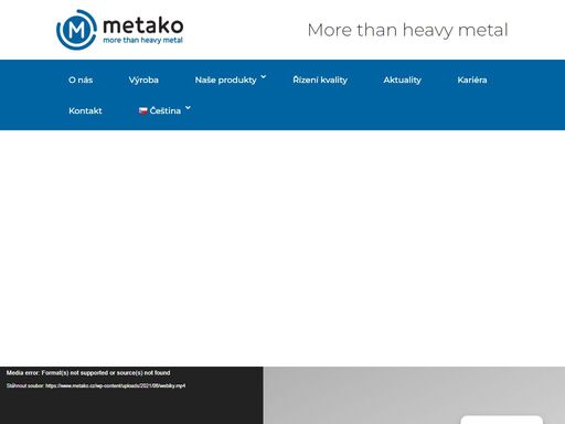 more than heavy metal společnost metako je dynamicky se rozvíjející strojírenská společnost založená v roce 1999. specializujeme se na řezání otěruvzdorných ...