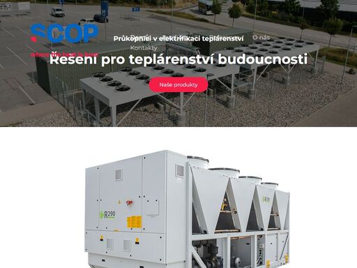 nabízíme průmyslová tepelná čerpadla a elektrokotle od nejkvalitnějších evropských výrobců. řešení na míru i hotové jednotky pro obce i průmysl.