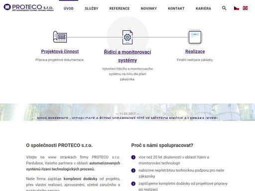 proteco s.r.o. - asř technologických procesů
