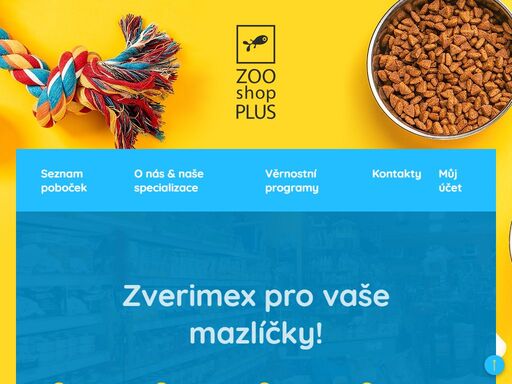 jsme síť oblíbených prodejen chovatelských potřeb v praze. zastavte se u nás v jednom z 5 zverimexů, kde vám s výběrem poradí špičkoví odborníci.
