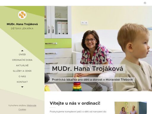 pediatrie trojáková, hana trojáková, mudr. trojáková, pediatr moravská třebová, dětské oddělení, dětská lékařka, dětská doktorka, praktická lékařka pro děti a dorost v moravské třebové - mudr. hana trojáková