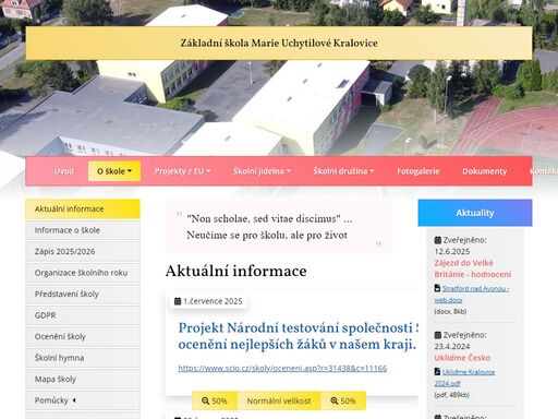 základní škola marie uchytilové kralovice
