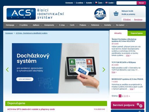 vyrábíme moderní docházkové a identifikační systémy, evidence výroby, stravovací a hotelové systémy na míru.