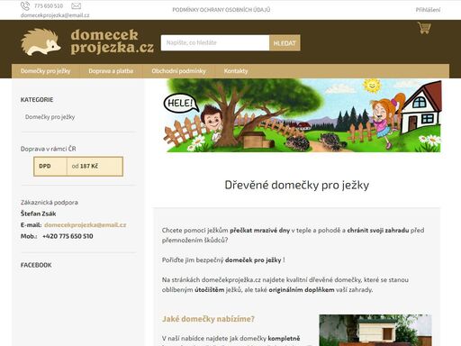 chcete do svojí zahrady přilákat ježka a poskytnout mu luxusní přezimování?
pořiďte mu útulný a bezpečný domeček pro ježka z kvalitního smrkového dřeva.