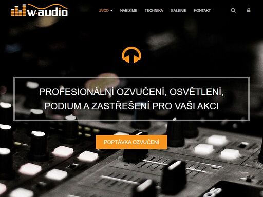 waudio - petr walczysko vám nabízí ozvučení, osvětlení a pronájem zastřešených pódií nejen pro plzeň a okolí. nabízíme profesionální služby za příjemné ceny.