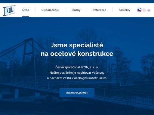 česká společnost ikon, s. r. o. - specialisté na ocelové konstrukce, projektovou, inzenýrskou a konstruktérskou činnost a statiku.