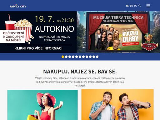 family city - nákupní a zábavní centrum plné atrakcí, s mnoha restauracemi, pro celou rodinu! ponořte své nákupní smysly do jedinečné směsi specializovaných prodejců a restaurací.