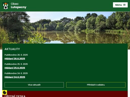 obec lutopecny se nachází v okrese kroměříž, kraj zlínský.