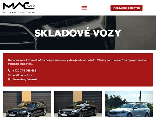 jsme vaši partneři na cestě k novému autu. postaráme se o kompletní dovoz včetně všech formalit aniž byste se museli o cokoliv starat. pomůžeme vám splnit si sen o novém vozidle, a to s kompletním servisem a péčí po celou dobu životnosti auta. naším cílem je ušetřit vám čas, starosti i peníze.