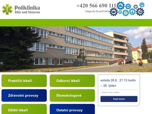 www.poliklinikazr.cz