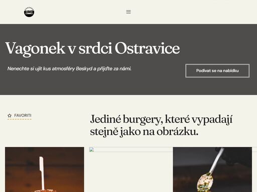 domácí jídlo z čerstvých lokálních surovin a rodinnou pohodu? bistro v srdci ostravice pod lysou horou, je ideálním místem! vagonekostravice.cz
