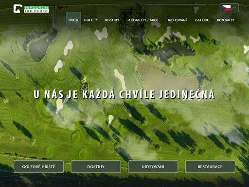 jedinečný zážitek v centru karlových varů - exkluzivní golfové hřiště spojené s dostihovým závodištěm. zažijte nezapomenutelné okamžiky při hraní golfu, konaných dostihových závodů nebo nejrůznějších akcí které pro vás připravuje hipodrom holoubek.