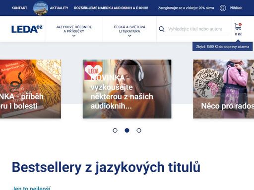 leda spol. s r.o. - jazykové slovníky, učebnice, beletrie, literatura