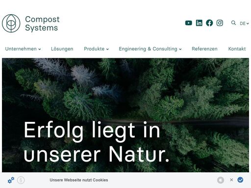 mit mehr als 100 kompostanlagen weltweit, liefern wir als erfolgreiches ingenieurbüro effizientes engineering und produkte für die biologische abfallbehandlung.