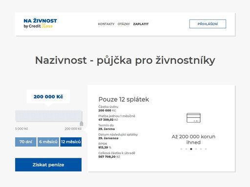 půjčka na podnikání - získejte rychle a snadno finanční prostředky pro vaši podnikatelskou činnost ?? využijte nebankovní půjčku pro živnostníky s výhodnými podmínkami