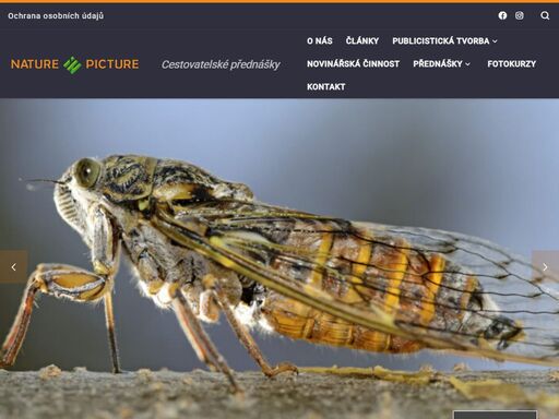 články o cestování, přírodě a vědě. cestovatelské a přírodovědné přednášky pro školy i pro veřejnost. kurzy fotografování.