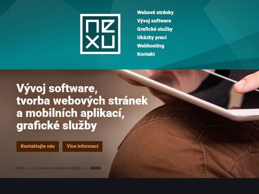 vytvoříme vám moderní webové stránky s redakčním systémem, internetový obchod, e-learning, grafické návrhy tiskovin a firemní identity nebo software na míru.