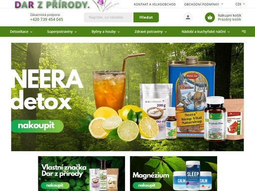objevte dar z přírody. vítám vás v mém online obchodě! s prodejem jsem začala v roce 2007 s neera detox kúrou, tenkrát ještě pod firmou madal bal. postupně jsem se s prodejem osamostatnila a v roce 2013 jsem založila firmu a značku dar z přírody. k neera detox kúře se postupně přidávaly další a další produkty, které…