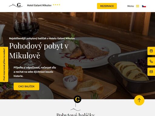 wellness hotel galant mikulov se nachází v srdci mikulova. jeho součástí mimo jiné také restaurace a pivovar galant.