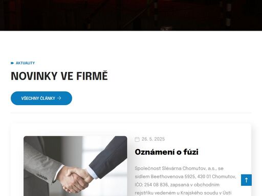 slévárna chomutov provádí lisování, tavení oceli, tavení litiny a vyrábí odlitky oceli