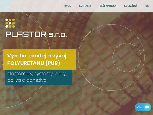 zaměřujeme se na vývoj, výrobu a prodej v oblasti polyuretanů (pur). jedná se zejména o polyuretanové elastomery, systémy, pěny, pojiva a adheziva.