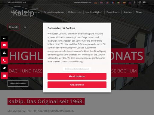 wir sind hersteller für fassaden & dächer aus aluminium. unsere firma mit sitz in deutschland, setzt besondere architektur aus alu für ihr bauprojekt um.