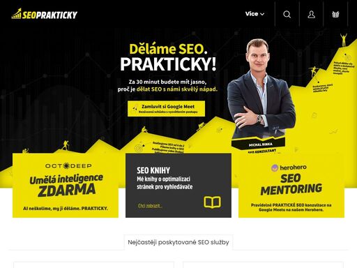jsme full-service seo agentura z brna plná ?? nejzkušenějších seo specialistů, ?? seo konzultantů a ?? copywriterů. děláme praktické seo (optimalizaci stránek pro vyhledávače), které funguje!