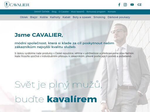 šijeme obleky na míru, košile a blejzry. zvolte si svůj jedinečný styl nebo si nechte poradit a doporučit naším módním konzultantem. staňte se kavalírem!
