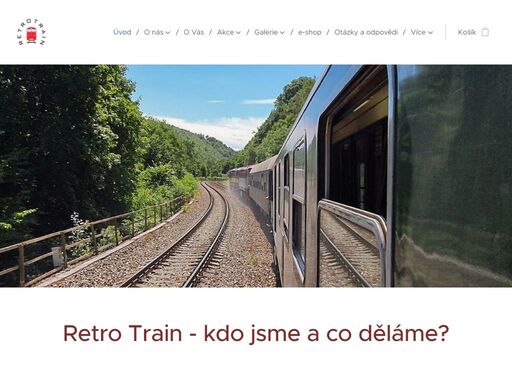 retro train - kdo jsme a co děláme?