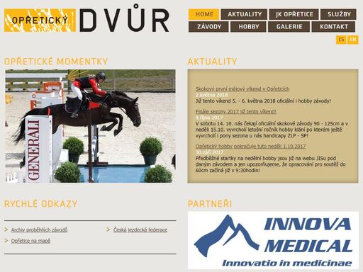 jezdecký klub, závody, opřetice - opřetický dvůr