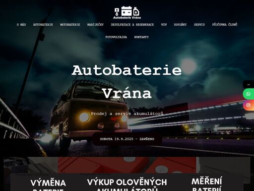 exide, varta, banner, yuasa, bpower autobaterie, motobaterie, trakční baterie, staniční baterie, prodej nabíječek, baterie olomouc, baterie prostějov.