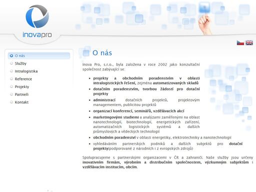 naše služby jsou určeny inovativním firmám