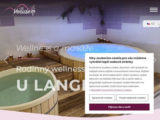 rodinný wellness hotel u langrů nabízí ubytování na jižní moravě s možností pořádání soukromých i firemních akcí. vinárna, degustace, masáže, wellness.