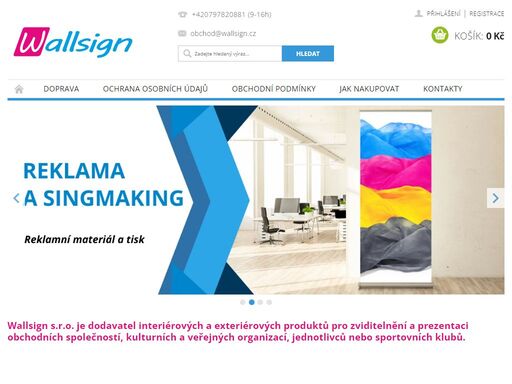 nejlepší e-shop pro nákup kliprámů, prezentačních systémů, výstavních panelů a věcí pro zviditelnění