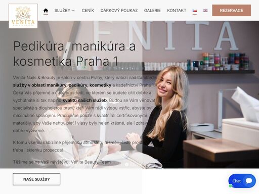 krása, upravenost a pohoda? u nás najdete vše v jednom. pedikúra, kosmetika a manikúra praha 1. venitabeauty.cz