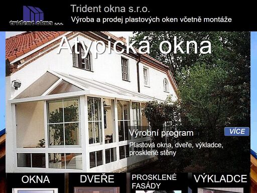 www.oknatrident.cz