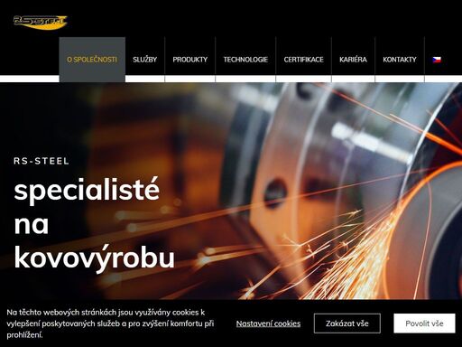 firma rs-steel začínala v malé dílně ve městě buchlovice. postupem času se díky kvalitně a rychle odvedené práci stále zvětšovala. kovovýroba je naše