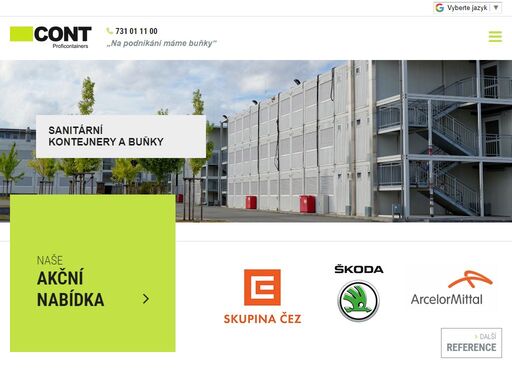 připravíme pro vás řešení z kontejnerů a buněk, které 100 % pokryje vaše potřeby.