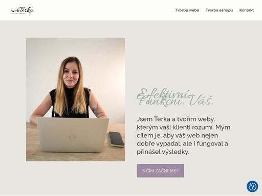 pomůžu vám vytvořit moderní web nebo e-shop, který je hezký, funkční a srozumitelný. společně to zvládneme – od návrhu až po spuštění.